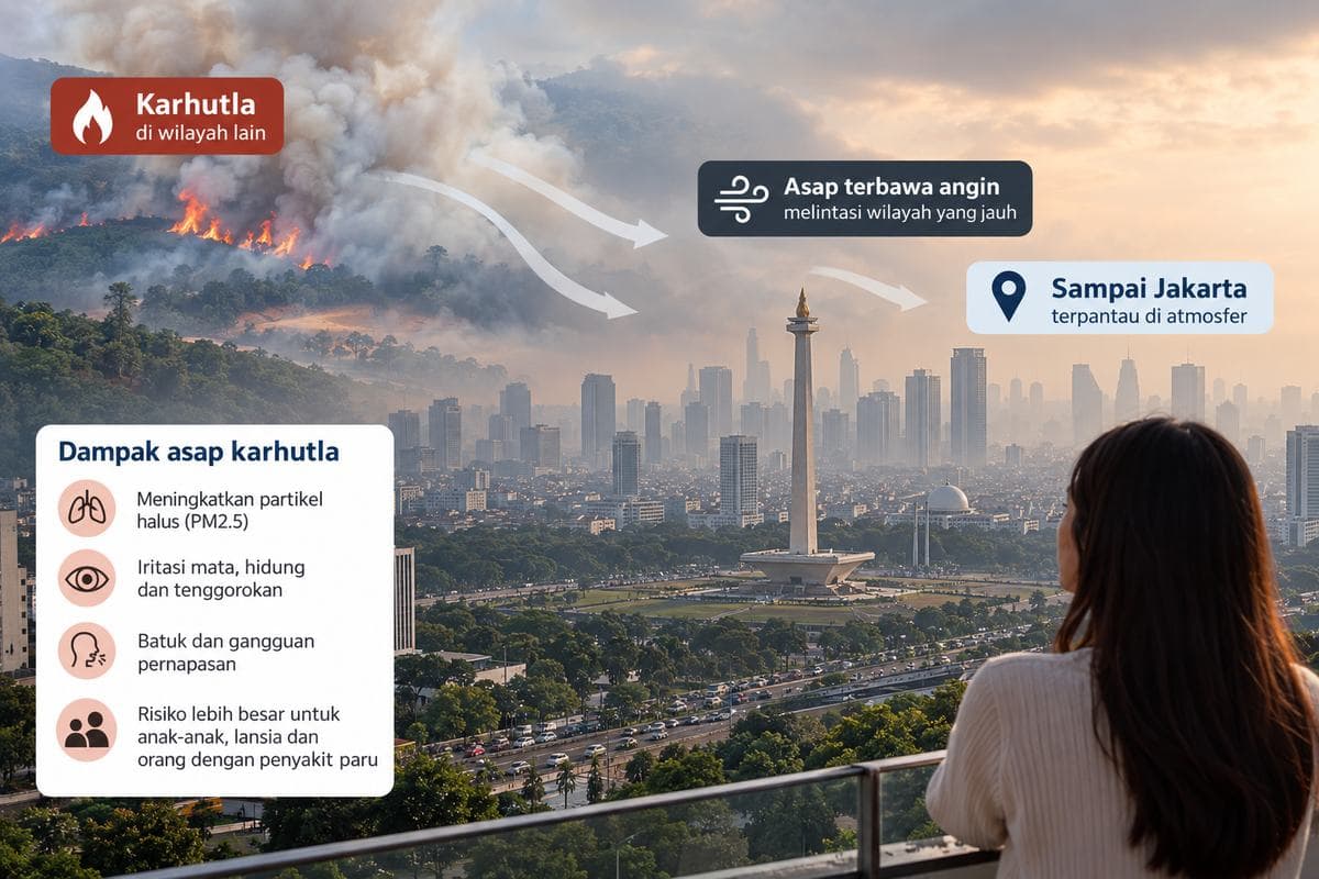 Karhutla dan Asap Sampai Jakarta: Mengapa Kualitas Udara di Rumah Perlu Diperhatikan?