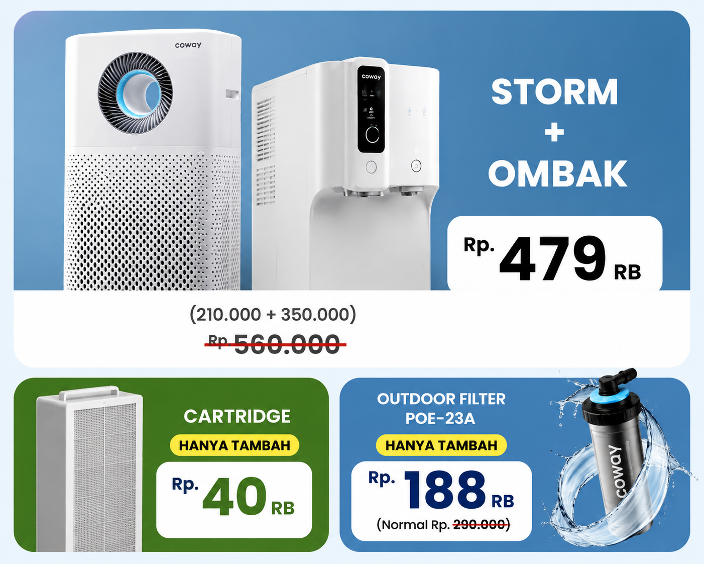 Wow Combo Storm + Ombak