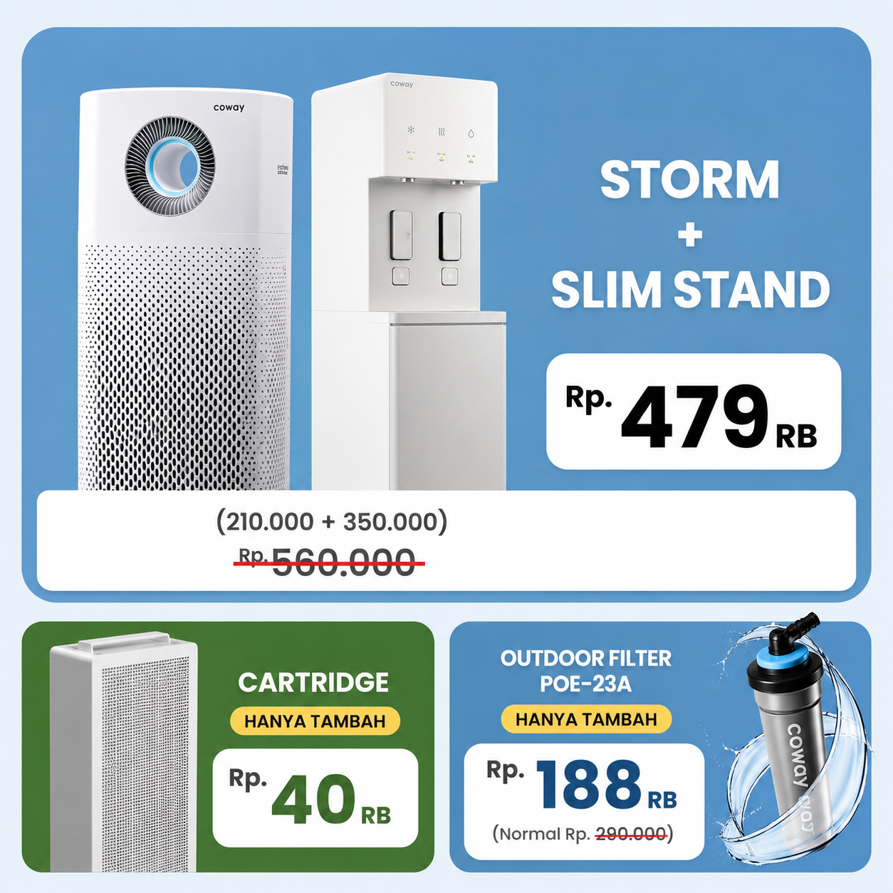 Wow Combo Storm + Slim Stand