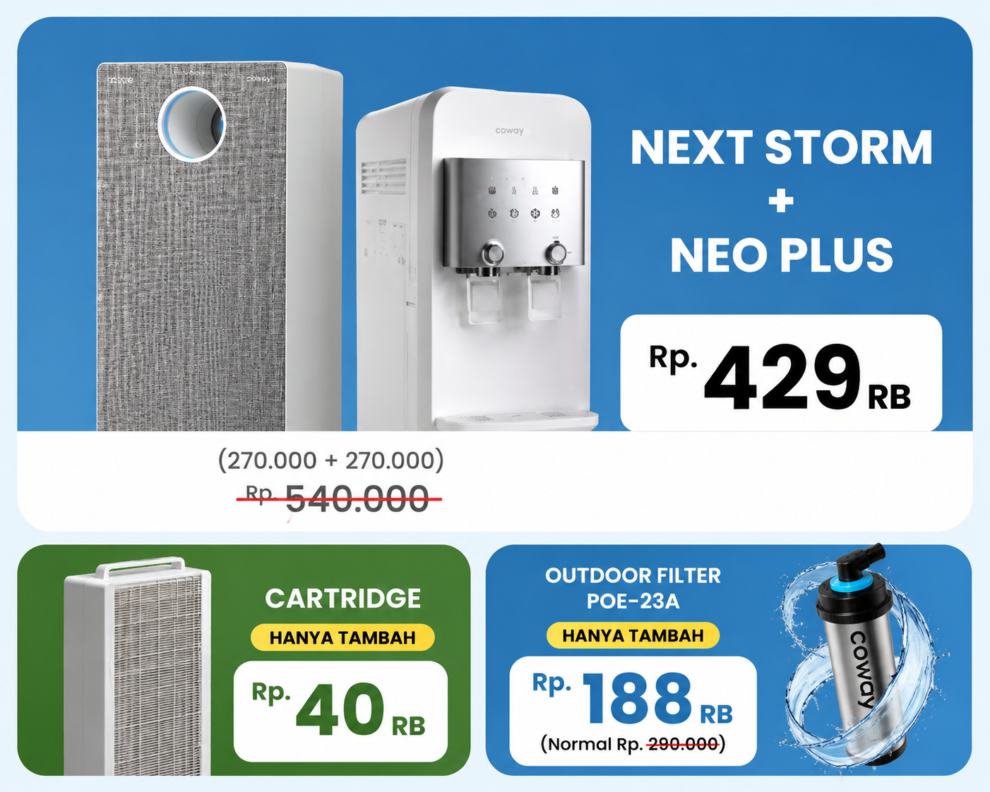 Wow Combo Next Storm + Neo Plus