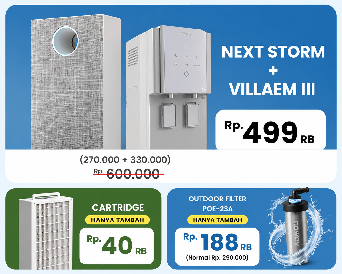 Wow Combo Next Storm + Villaem III
