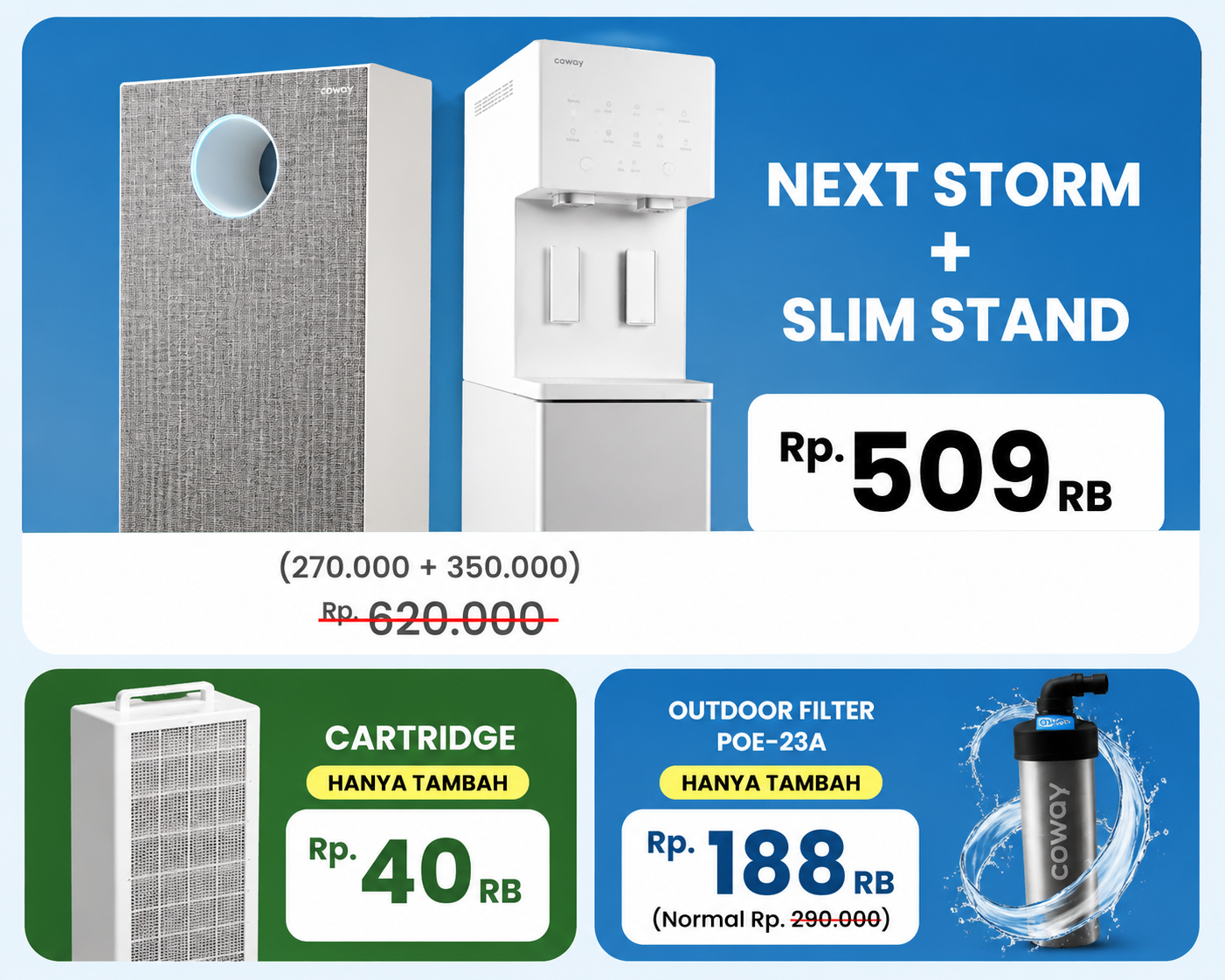 Wow Combo Next Storm + Slim Stand