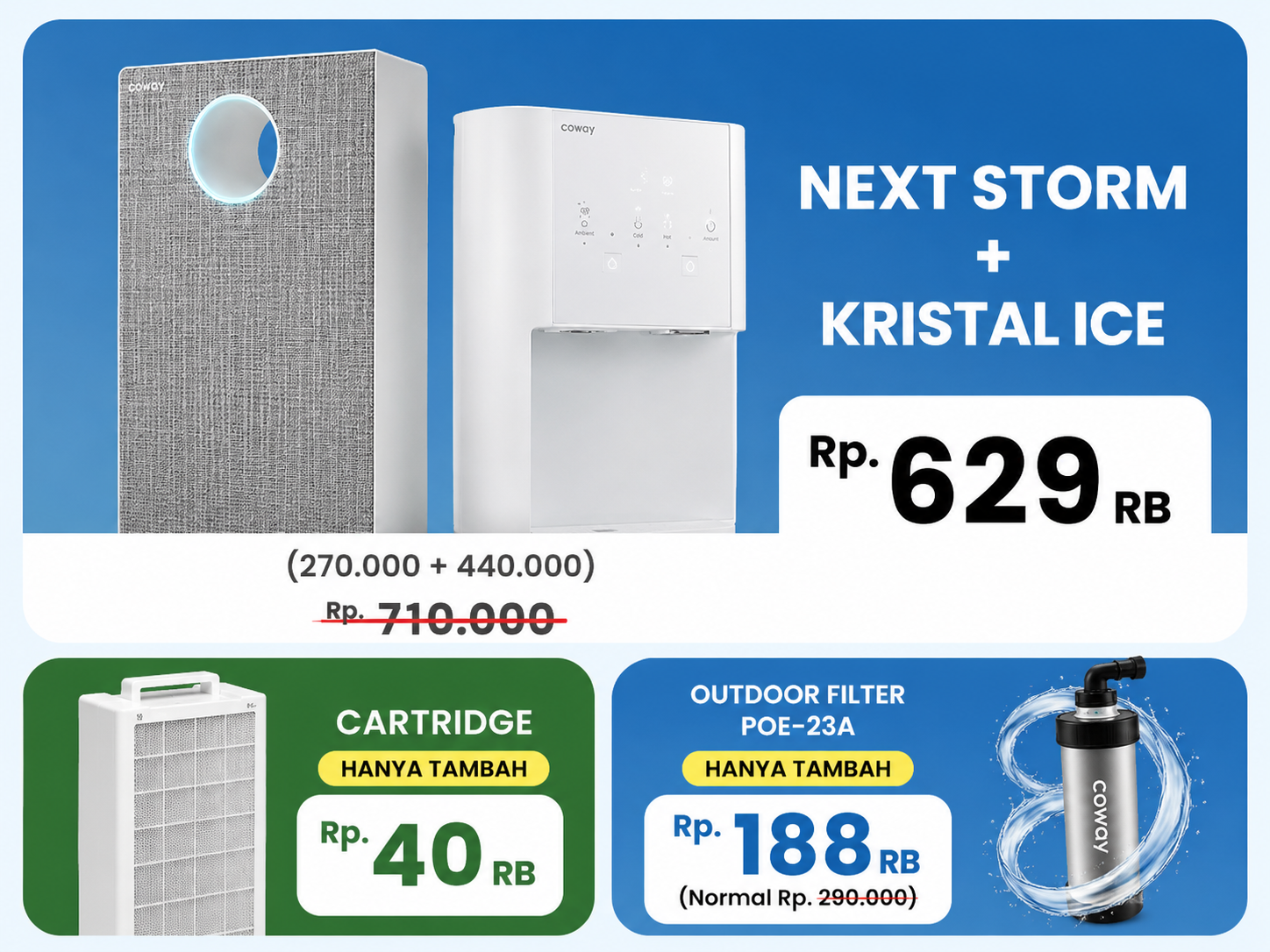 Wow Combo Next Storm + Kristal Ice