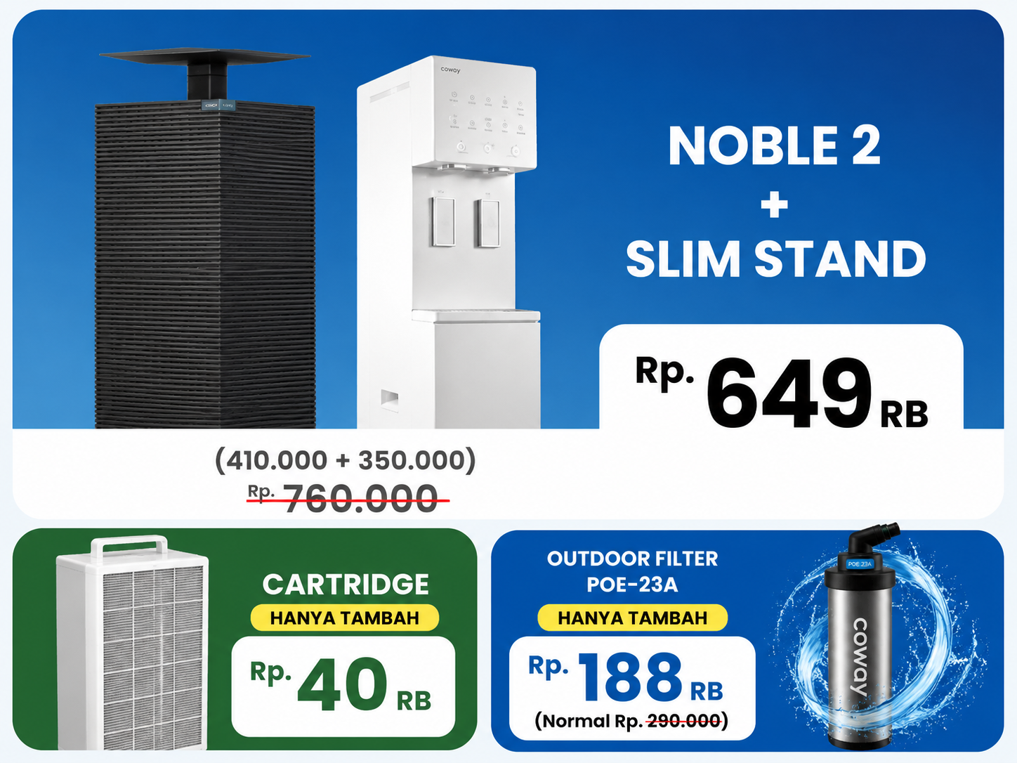 Wow Combo Noble 2 + Slim Stand