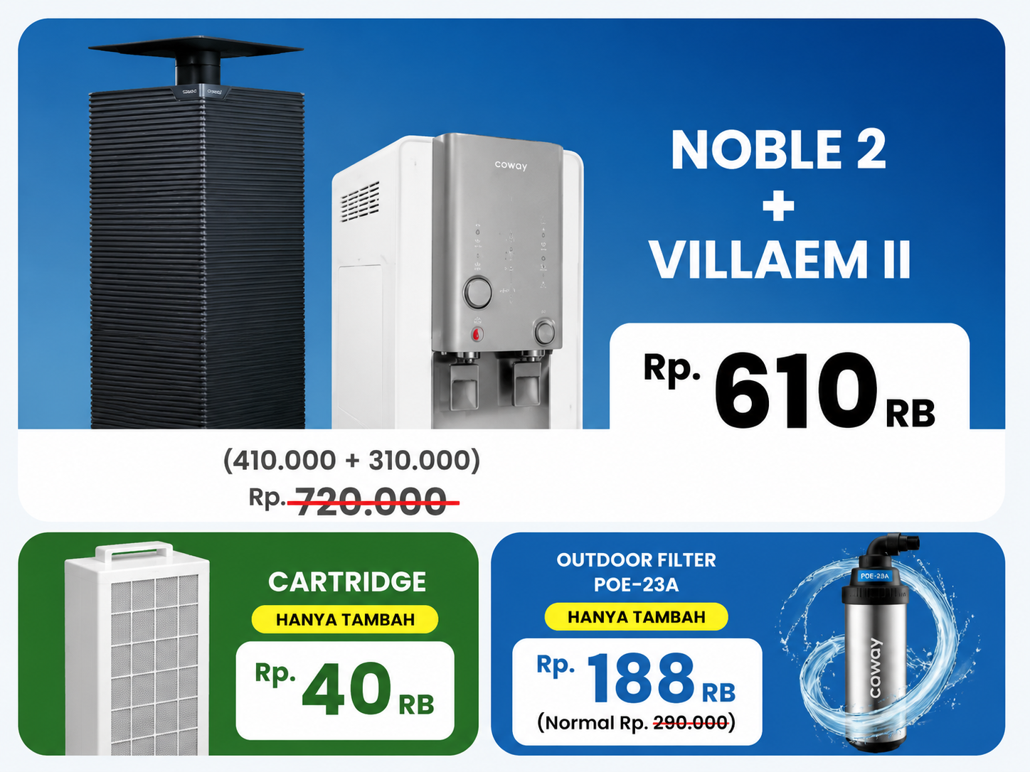 Wow Combo Noble 2 + Villaem II