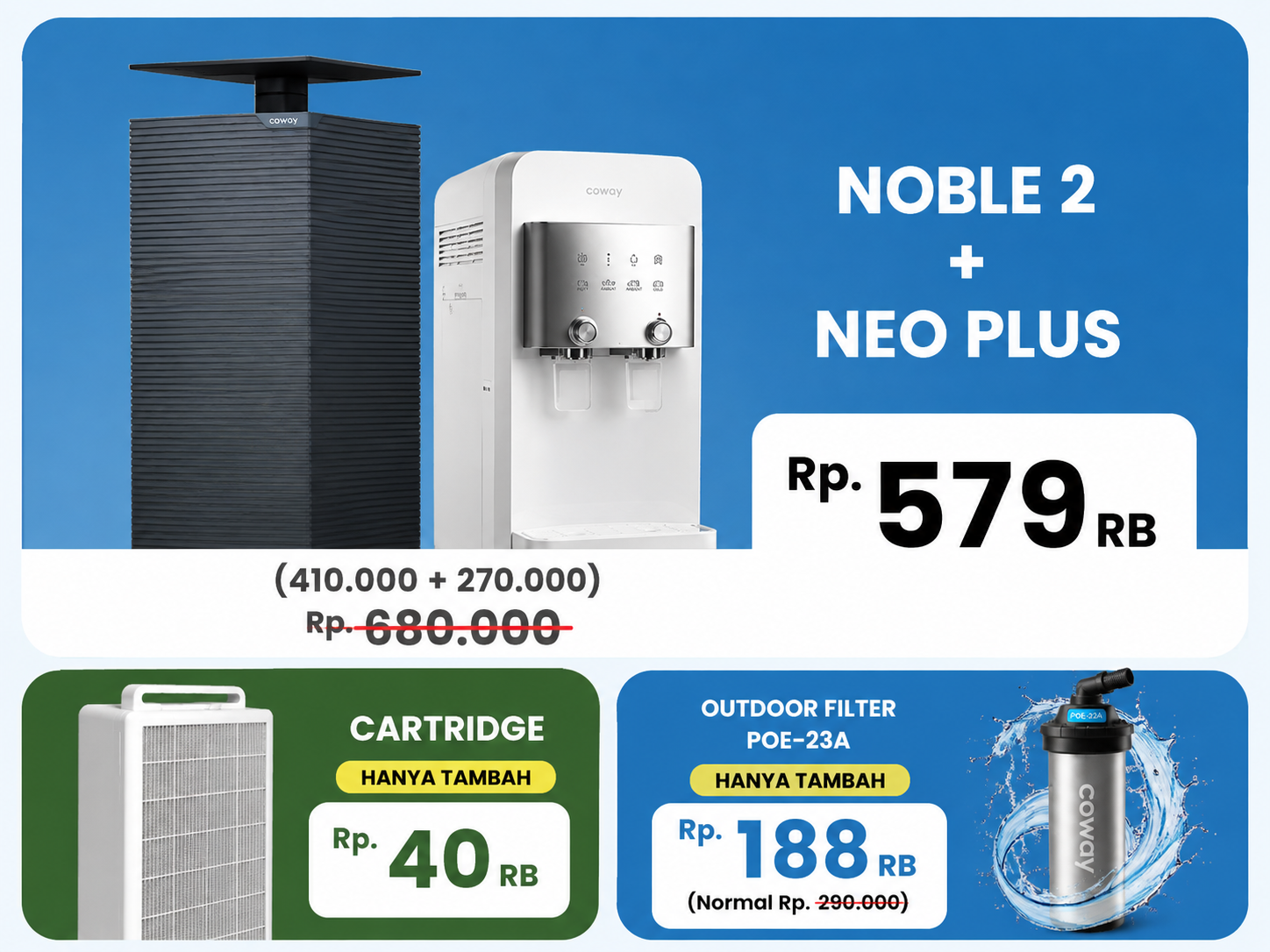 Wow Combo Noble 2 + Neo Plus